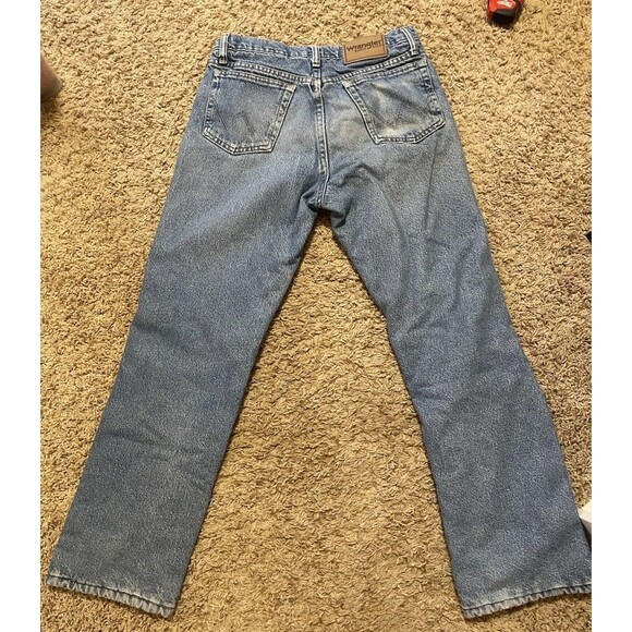 Wrangler Men's Fleece Lined Jeans Size 30x30, Warm Winter Denim - Picture 11 of 11